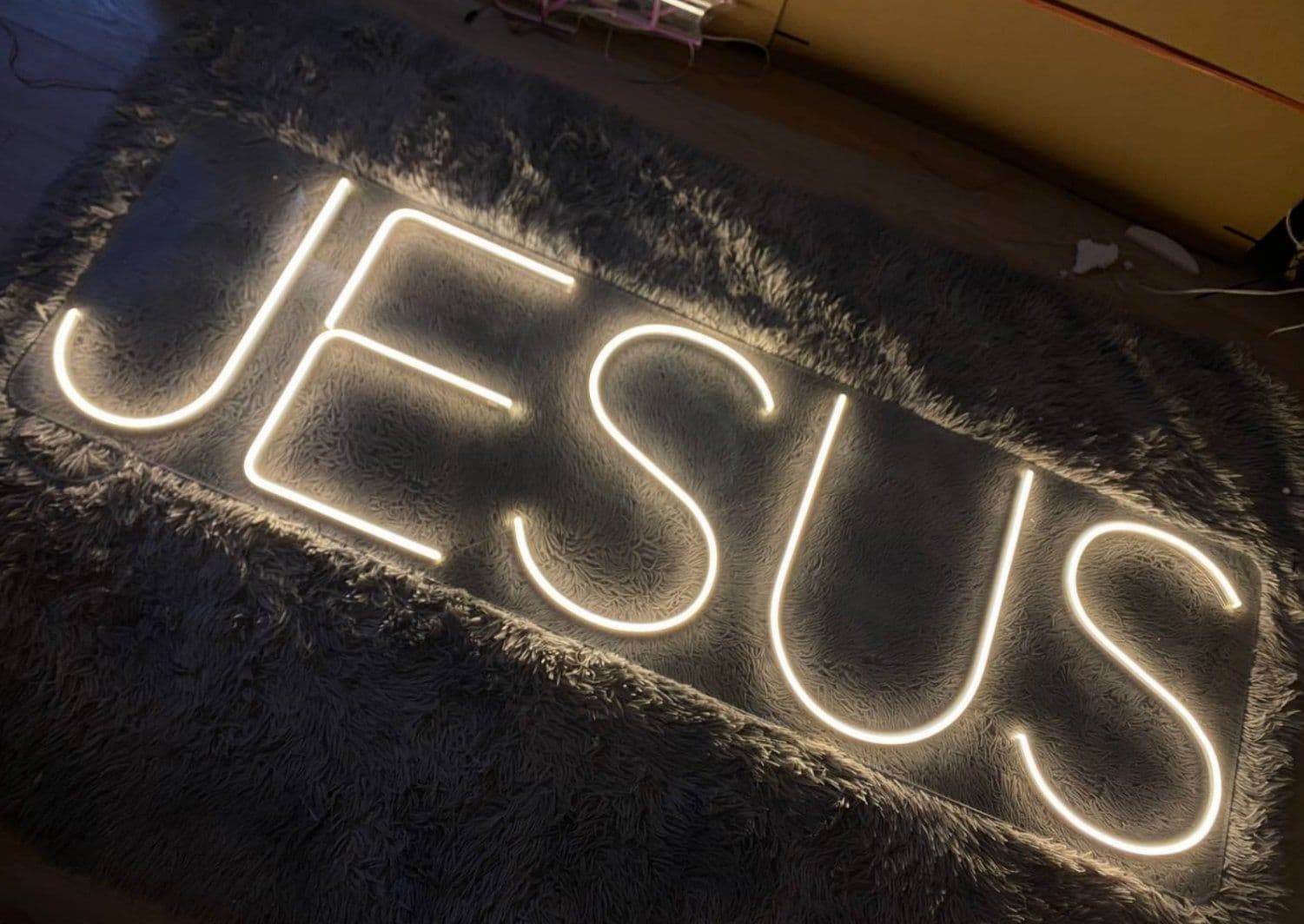 Jesus Neon Sign