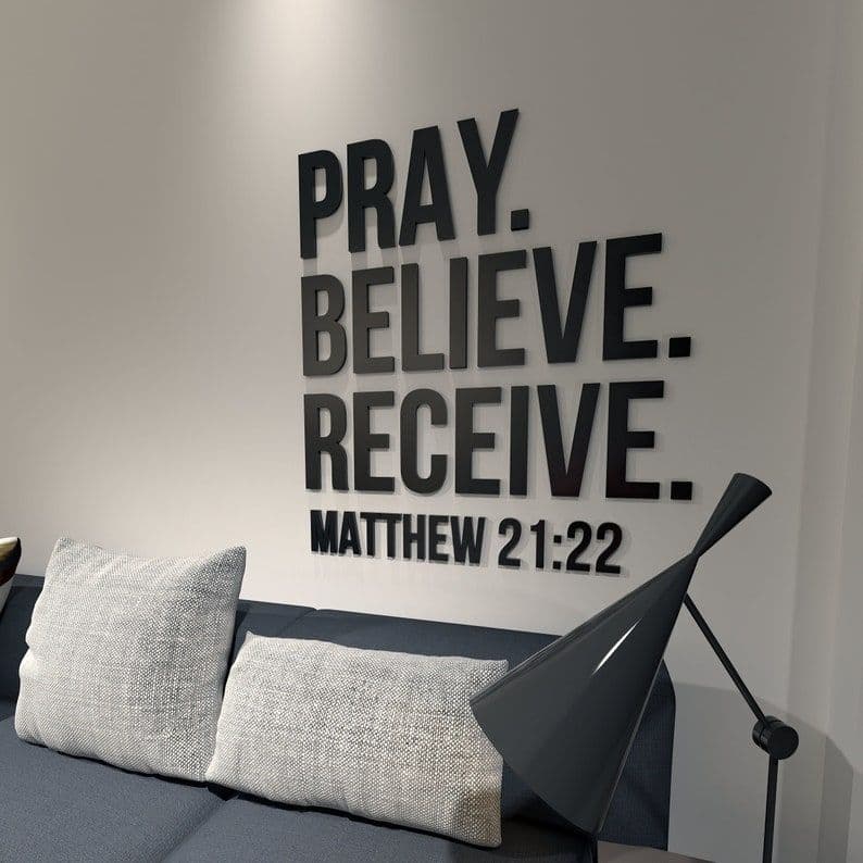 Pray Believe Receive